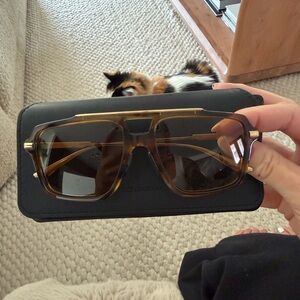 Dolce & Gabbana Brown Tortoiseshell Sunglasses